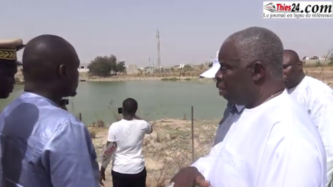 Vid O Lutte Contre Les Inondations Le Ministre Issakha Diop Lance