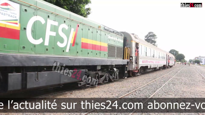 Vidéo Les Chemins de Fer du Sénégal CFS marquent une présence